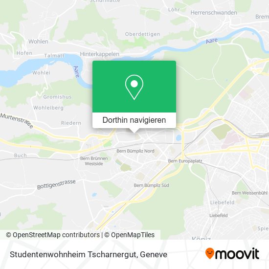 Studentenwohnheim Tscharnergut Karte