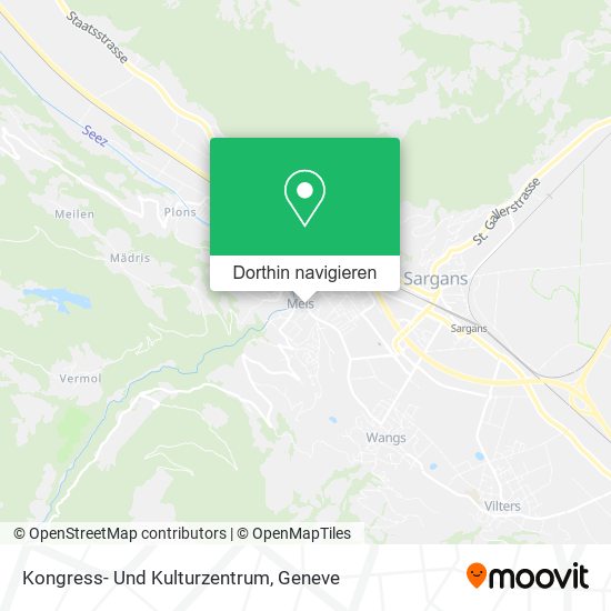 Kongress- Und Kulturzentrum Karte