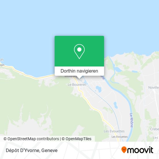 Dépôt D'Yvorne Karte