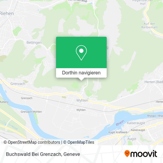 Buchswald Bei Grenzach Karte