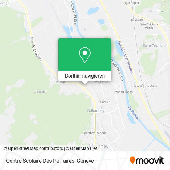 Centre Scolaire Des Perraires Karte