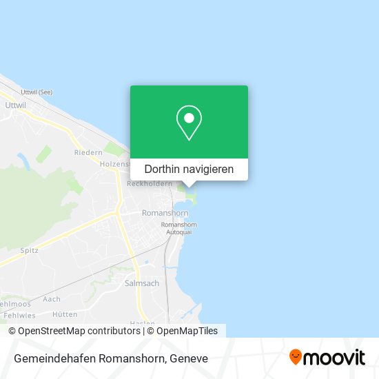 Gemeindehafen Romanshorn Karte