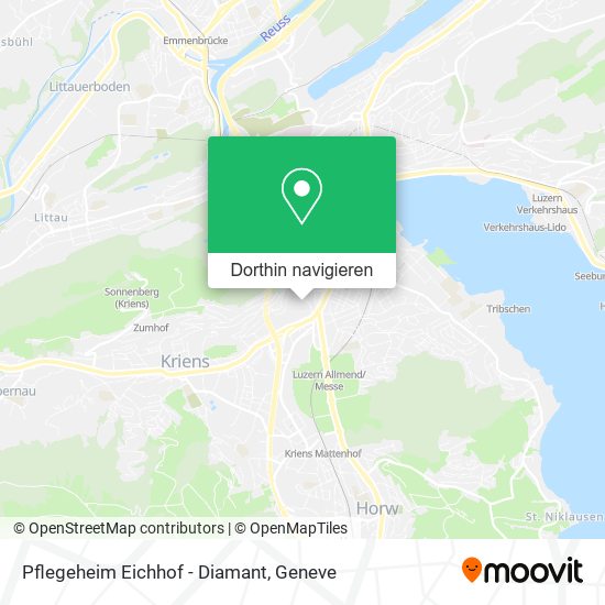 Pflegeheim Eichhof - Diamant Karte