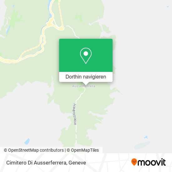 Cimitero Di Ausserferrera Karte