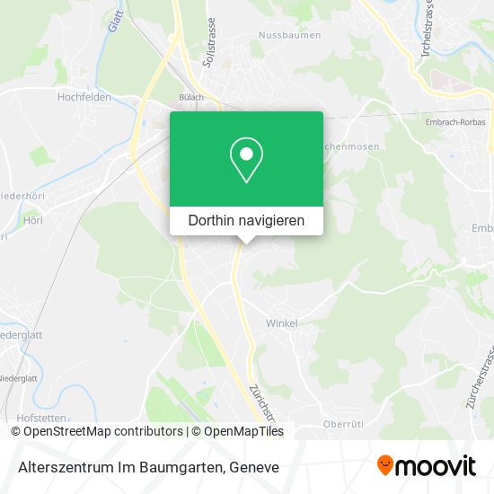 Alterszentrum Im Baumgarten Karte
