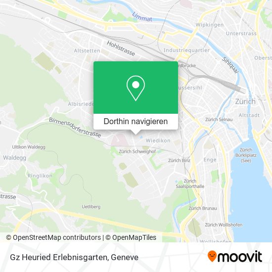 Gz Heuried Erlebnisgarten Karte