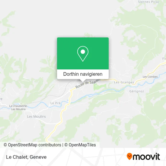 Le Chalet Karte