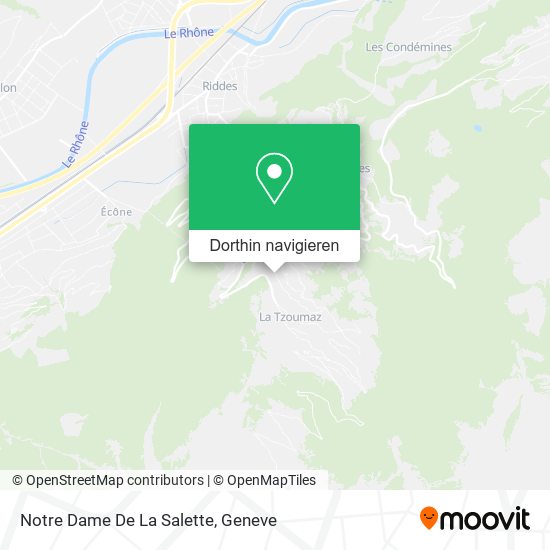 Notre Dame De La Salette Karte