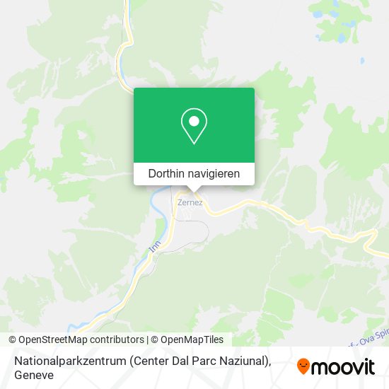Nationalparkzentrum (Center Dal Parc Naziunal) Karte