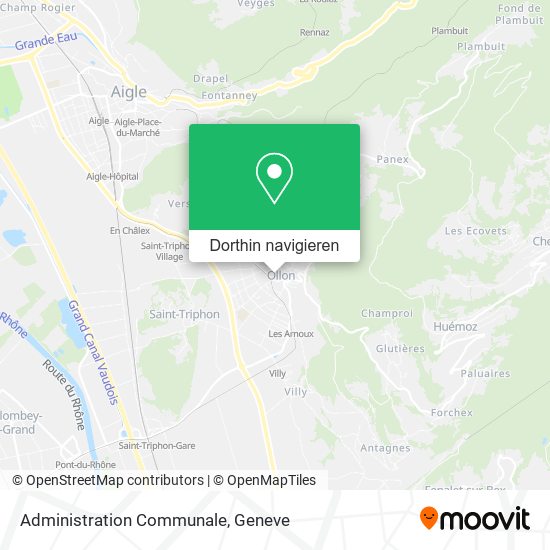 Administration Communale Karte