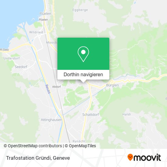 Trafostation Gründi Karte