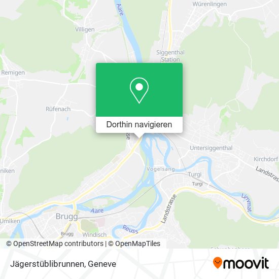 Jägerstüblibrunnen Karte
