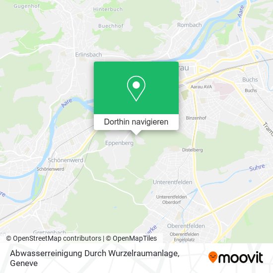 Abwasserreinigung Durch Wurzelraumanlage Karte