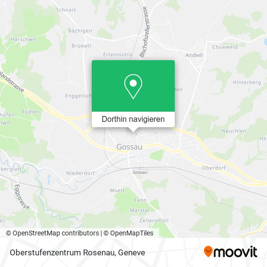 Oberstufenzentrum Rosenau Karte