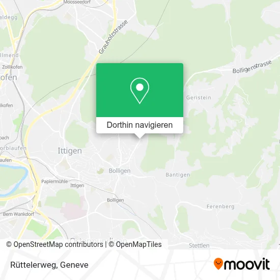 Rüttelerweg Karte