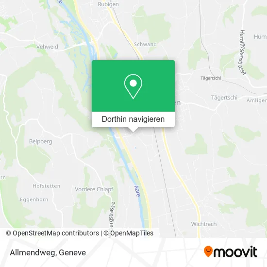 Allmendweg Karte
