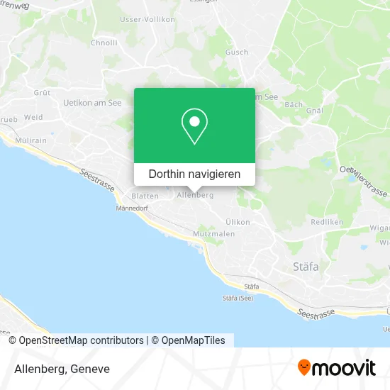 Allenberg Karte