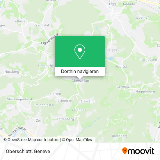 Oberschlatt Karte