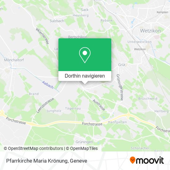 Pfarrkirche Maria Krönung Karte