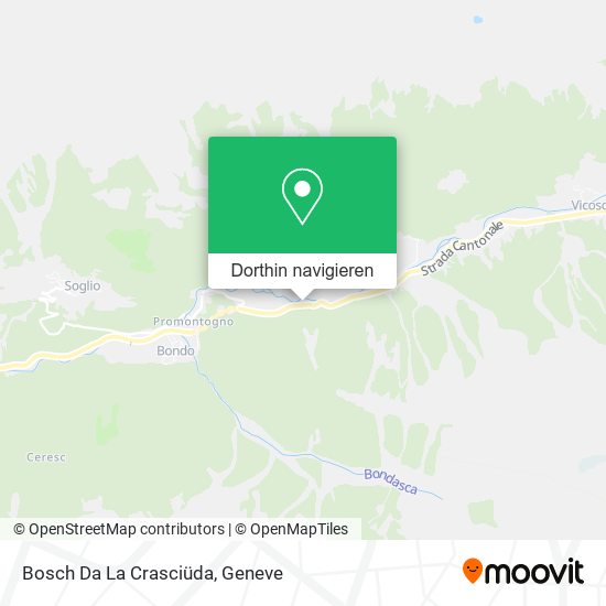 Bosch Da La Crasciüda Karte