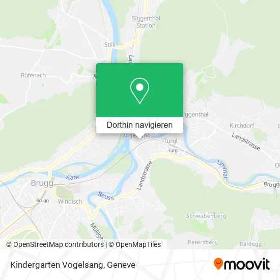 Kindergarten Vogelsang Karte