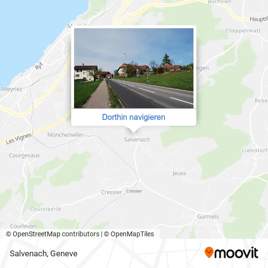 Salvenach Karte
