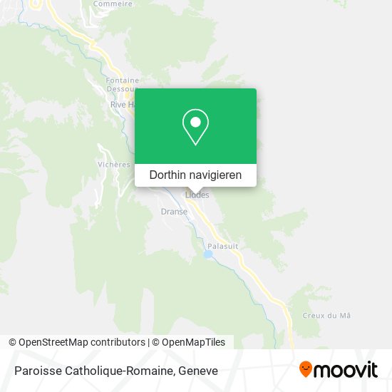 Paroisse Catholique-Romaine Karte