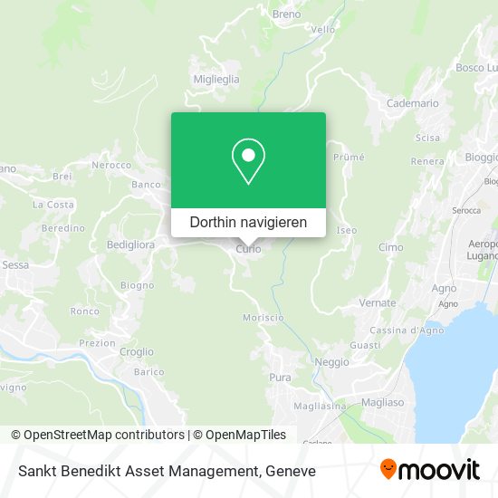 Sankt Benedikt Asset Management Karte