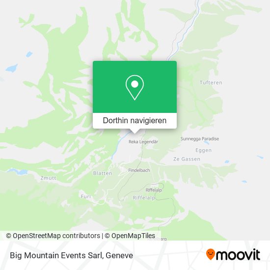Big Mountain Events Sarl Karte