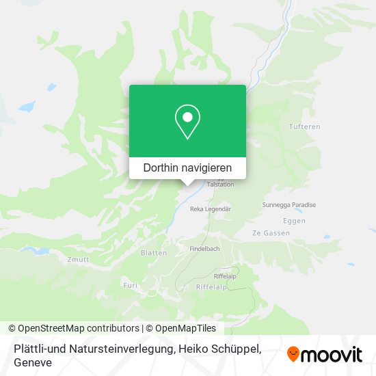 Plättli-und Natursteinverlegung, Heiko Schüppel Karte
