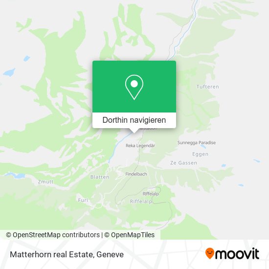 Matterhorn real Estate Karte