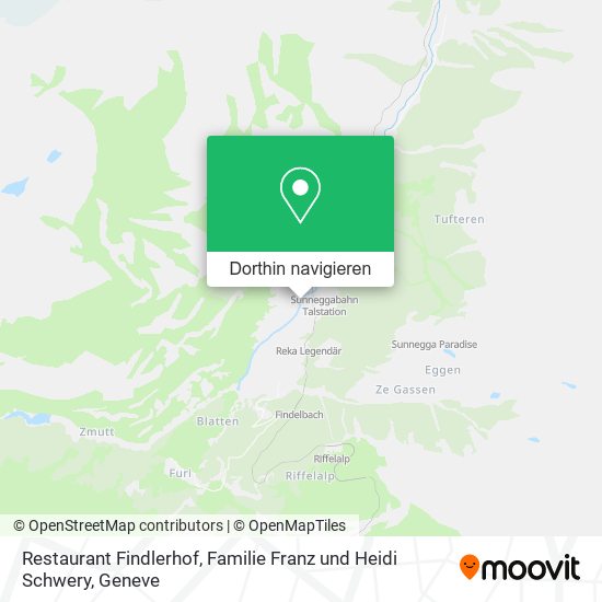 Restaurant Findlerhof, Familie Franz und Heidi Schwery Karte