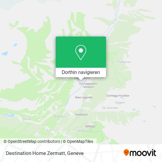 Destination Home Zermatt Karte