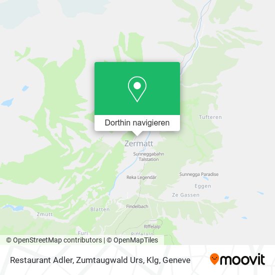 Restaurant Adler, Zumtaugwald Urs, Klg Karte