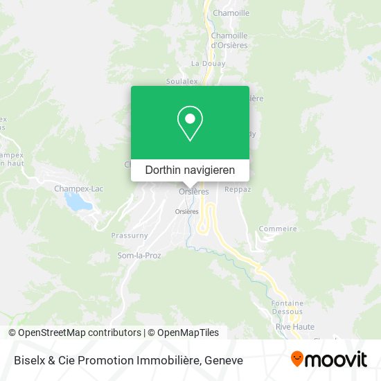 Biselx & Cie Promotion Immobilière Karte