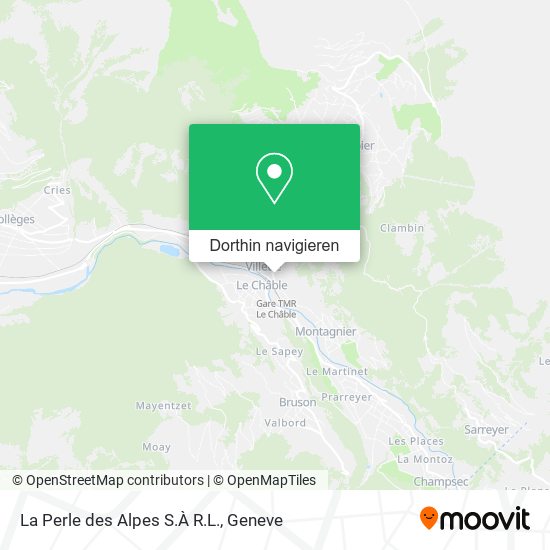 La Perle des Alpes S.À R.L. Karte