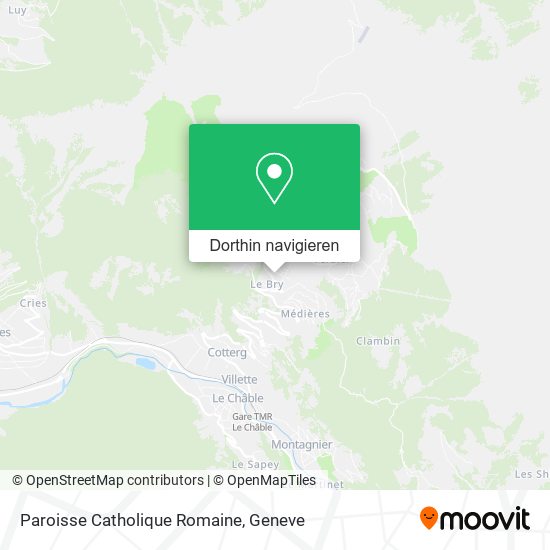 Paroisse Catholique Romaine Karte