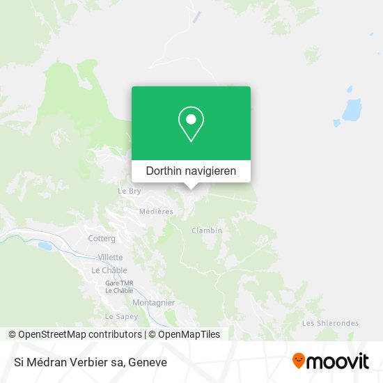 Si Médran Verbier sa Karte