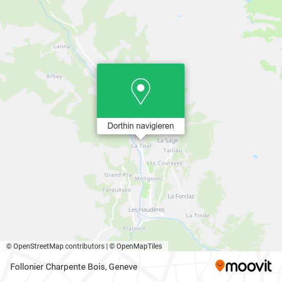 Follonier Charpente Bois Karte