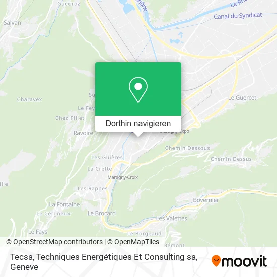 Tecsa, Techniques Energétiques Et Consulting sa Karte