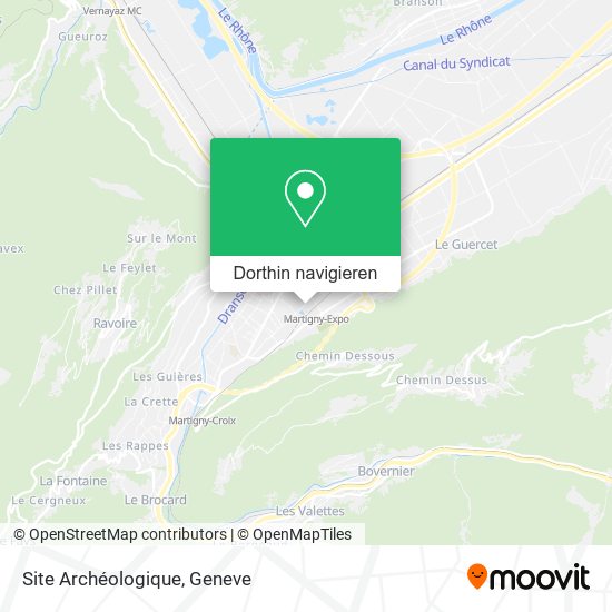 Site Archéologique Karte