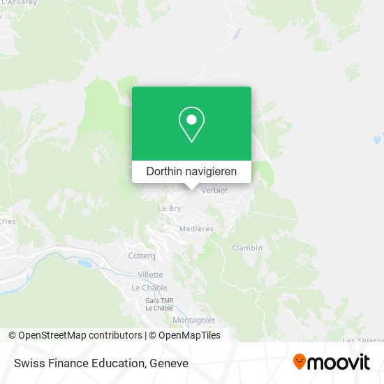 Swiss Finance Education Karte