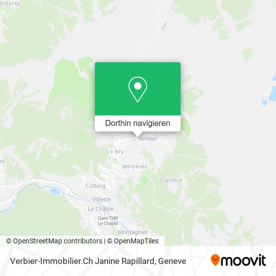 Verbier-Immobilier.Ch Janine Rapillard Karte