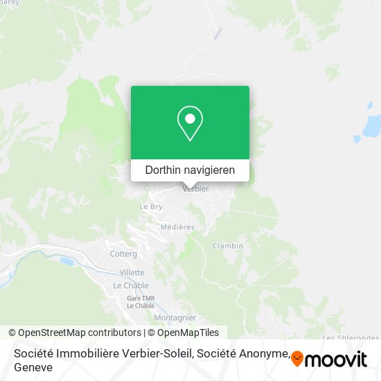 Société Immobilière Verbier-Soleil, Société Anonyme Karte