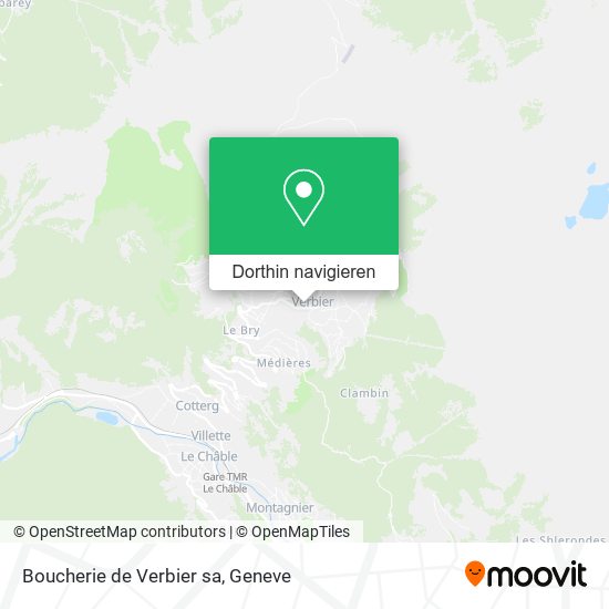 Boucherie de Verbier sa Karte
