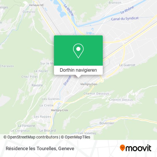 Résidence les Tourelles Karte