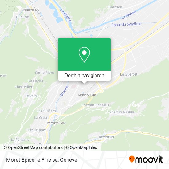Moret Epicerie Fine sa Karte