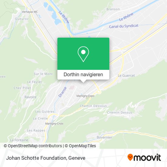 Johan Schotte Foundation Karte