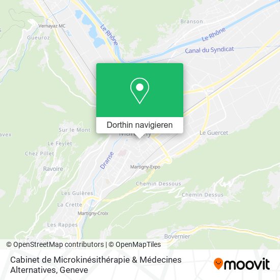 Cabinet de Microkinésithérapie & Médecines Alternatives Karte