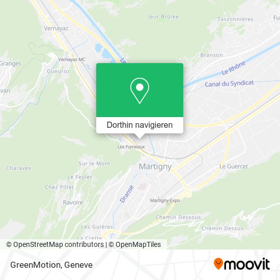 GreenMotion Karte